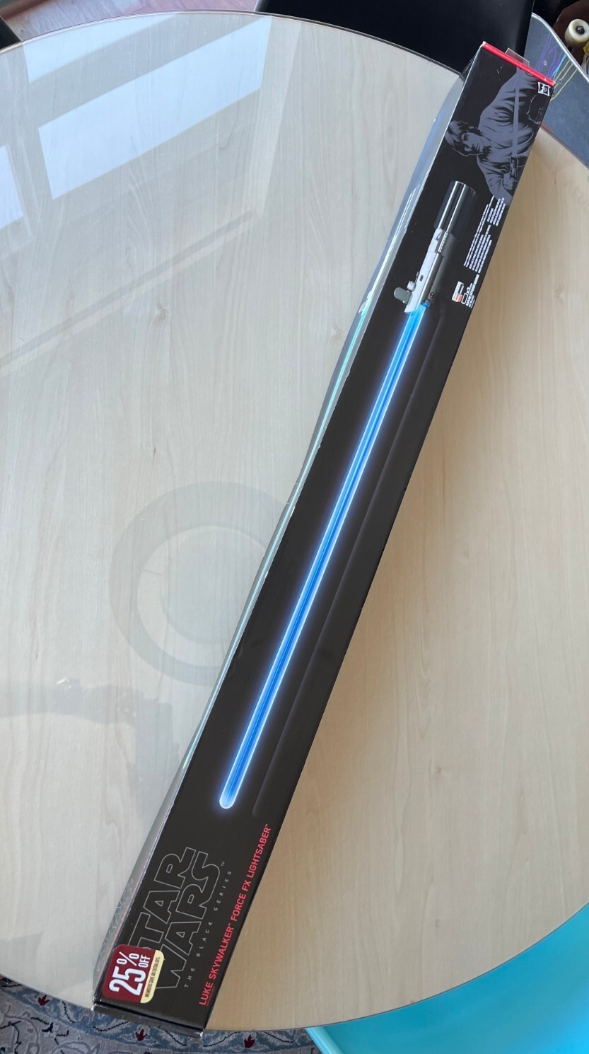 luke skywalker the black series force fx lightsaber